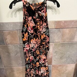 Multi colored long dress